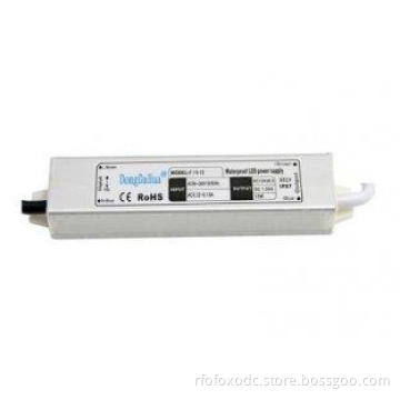 White Switching 12V DC Waterproof LED Power Supply 15W 1.25